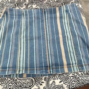 Womens 16 Mini Multicolored Skirt